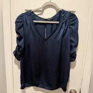 Sugar Lips navy blouse